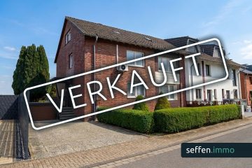 Ruhige Lage & schöner Grundriss: Erdgeschoss-Wohnung mit Balkon, Gartenparadies und Garagennutzung, 50226 Frechen, Erdgeschosswohnung