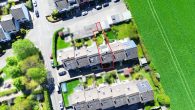 Familienfreundliches Reihenmittelhaus mit 5 Zimmern, Garten, Solaranlage und Garage in Glessen - Drohnenaufnahmen