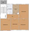 **Brutto-Rendite 5,34 %: Solides Mehrfamilienhaus mit 3 Wohneinheiten - zentrumsnah in Olpe** - Grundriss OG