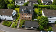 Historisches Anlagejuwel – kernsaniertes 3-Familienhaus in Leichlingen - Luftansicht
