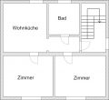 Seltene Gelegenheit: Ein-/Zweifamilienhaus mit großem Grundstück in zentraler Lage von Lövenich - Obergeschoss