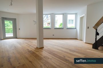 Neubaucharakter: EG-Maisonette-Wohnung mit Dachterrasse und Stellplatz in Köln-Niehl, 50735 Köln, Maisonettewohnung