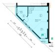 Neubaucharakter: EG-Maisonette-Wohnung mit Dachterrasse und Stellplatz in Köln-Niehl - Grundriss Erdgeschoss