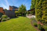 Großzügige 4-Zimmer-Maisonettewohnung mit Garten & Terrasse auf Erbpacht in Frechen - KI generiertes Beispielbild Garten