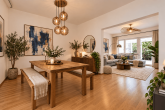 Einfamilienhaus mit Traumgarten und Garage Frechen-Königsdorf - KI generiertes Beispielbild - Ess-Wohnbereich