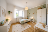 Bungalow mit 130 m² Wohnfläche + 40 m² wohnlicher Nutzfläche und Süd-Garten in Bergheim-Kenten - KI generiertes Beispielbild Kinderzimmer