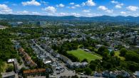 Bonn-Friesdorf: Sicherer Baustart – Eckgrundstück mit positivem Vorbescheid für 8 Wohneinheiten - Drohnenaufnahme