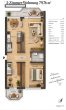 Schönes Wohnen am Park mit Panoramablick: 3 Zimmer ETW mit TG-Stellplatz mitten in Zollstock! - Wohnungsgrundriss