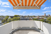 Schönes Wohnen am Park mit Panoramablick: 3 Zimmer ETW mit TG-Stellplatz mitten in Zollstock! - zweiter Balkon zur Vorderseite