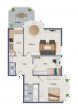 Mitten in Marienburg! Stilvoll, komfortabel & lichtdurchflutet: Etagen-ETW mit Balkon & Tiefgarage! - Grundriss