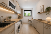 Mitten in Marienburg! Stilvoll, komfortabel & lichtdurchflutet: Etagen-ETW mit Balkon & Tiefgarage! - Küche KI-Beispiel