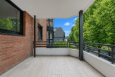 Mitten in Marienburg! Stilvoll, komfortabel & lichtdurchflutet: Etagen-ETW mit Balkon & Tiefgarage! - Balkon