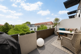 Exklusive Penthousewohnung mit Süd-Dachterrasse & Tiefgaragenstellplatz in Köln-Junkersdorf - Süd-Dachterrasse