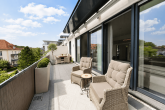 Exklusive Penthousewohnung mit Süd-Dachterrasse & Tiefgaragenstellplatz in Köln-Junkersdorf - Süd-Dachterrasse
