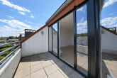 Wohnen auf zwei Ebenen! Helle Maisonettewohnung mit Balkon und Garage in Köln-Mengenich - Balkon