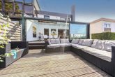 Charmantes Familiendomizil in Bestlage von Rondorf: 109m² Wfl. + 21m² Wintergarten mit Kaminofen - Terrasse