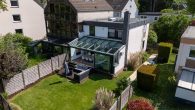 Charmantes Familiendomizil in Bestlage von Rondorf: 109m² Wfl. + 21m² Wintergarten mit Kaminofen - Drohnenaufnahme