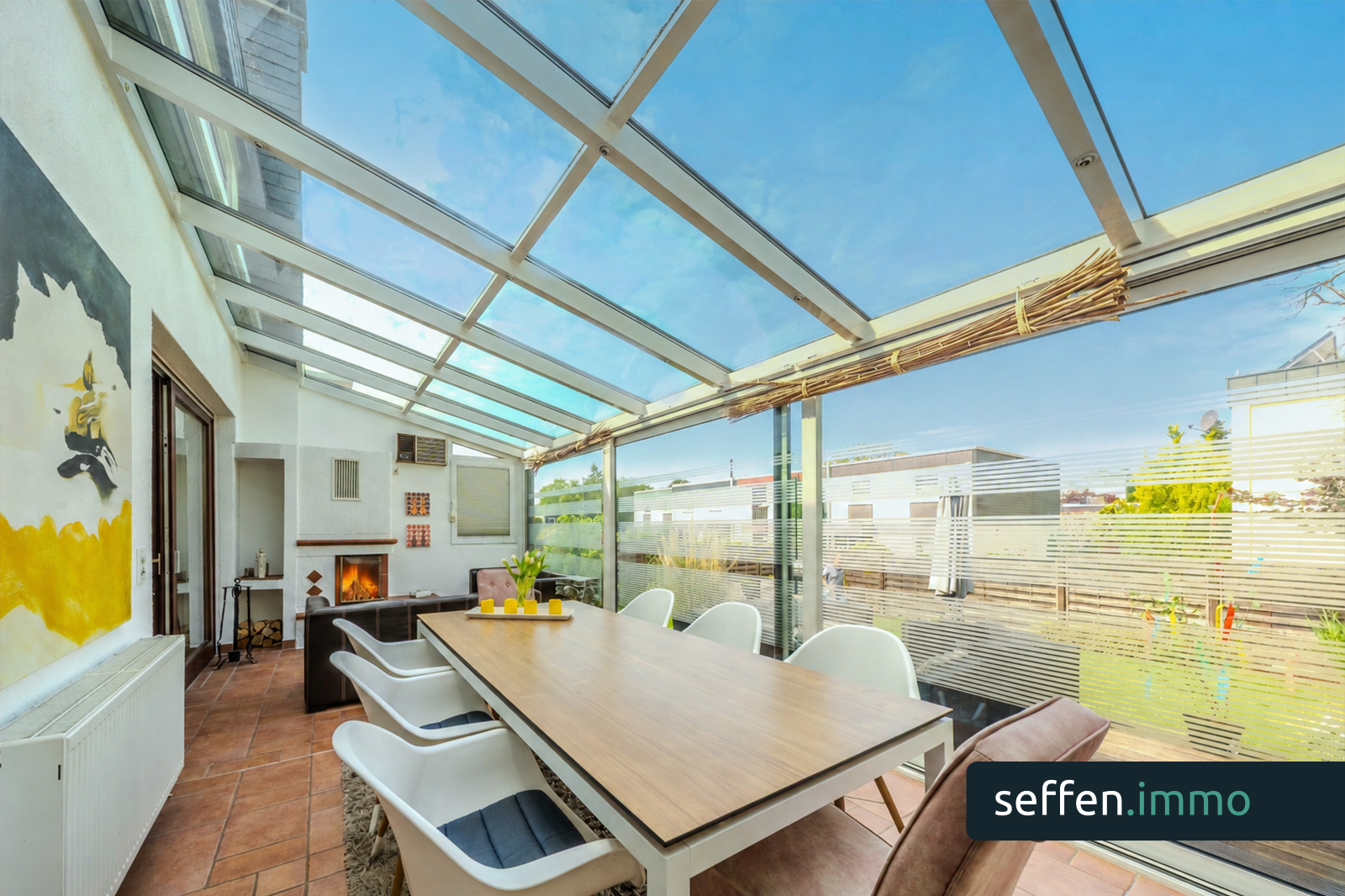 Charmantes Familiendomizil in Bestlage von Rondorf: 109m² Wfl. + 21m² Wintergarten mit Kaminofen