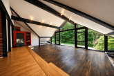 Architektonisches Unikat mit Waldgrundstück in Burscheid-Landscheid - Wohn- und Lebensbereich