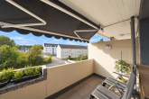 Moderne 3-Zimmer-Eigentumswohnung mit Balkon & Garage zentral in Leverkusen-Bürrig - West Balkon
