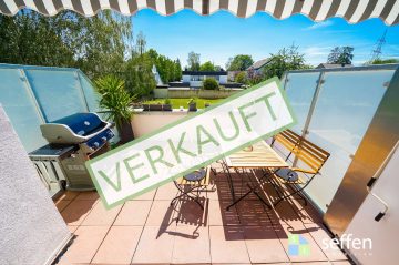 VIDEOBESICHTIGUNG:Saniert,sehr gepflegt,voll ausgestattet:2-Zi.ETW mit EBK & sonniger Süd-Terrasse, 50859 Köln-Weiden, Wohnung